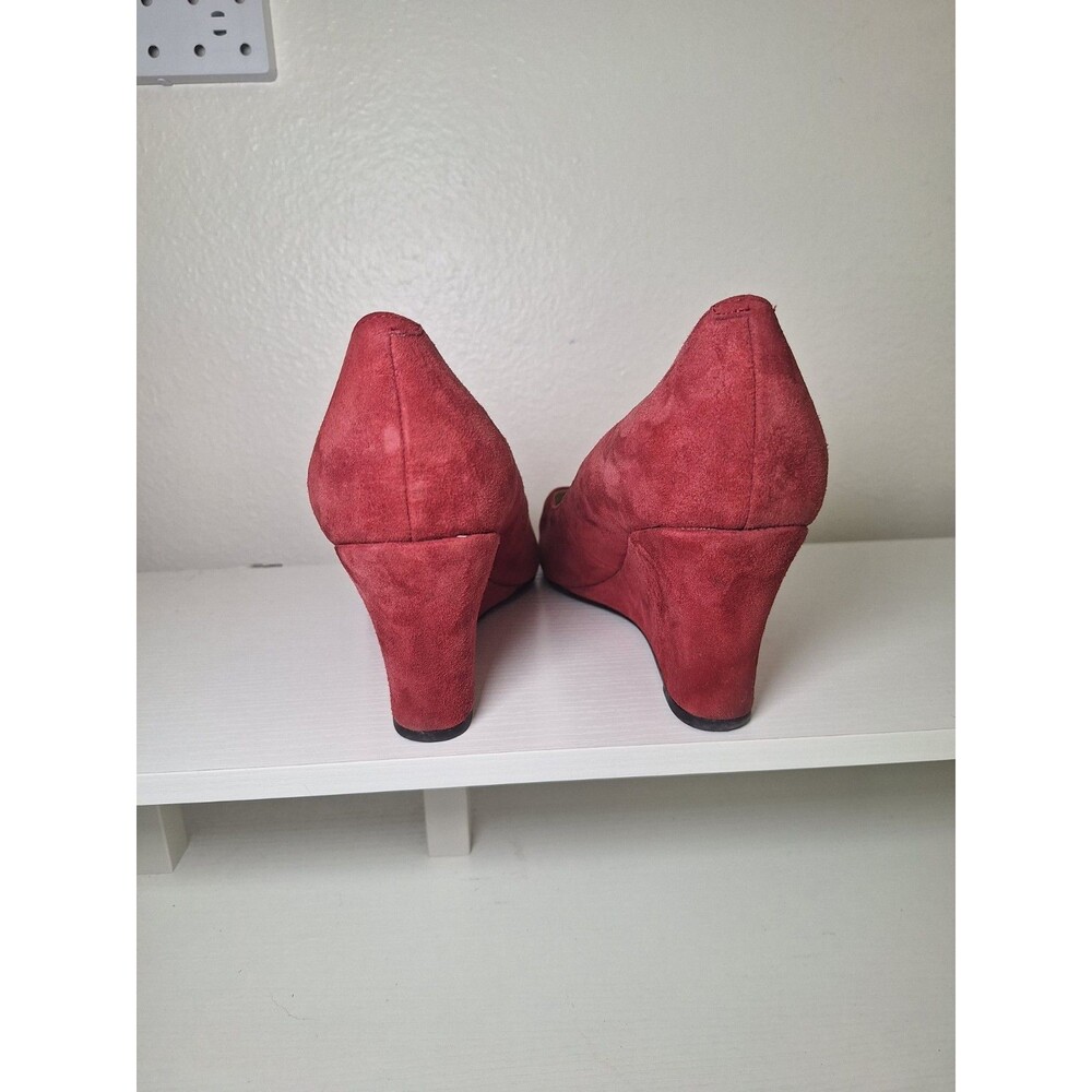 Marc Fisher Women's Red MFCALEA Heels Shoes Sz 9.5M - Picture 7 of 10